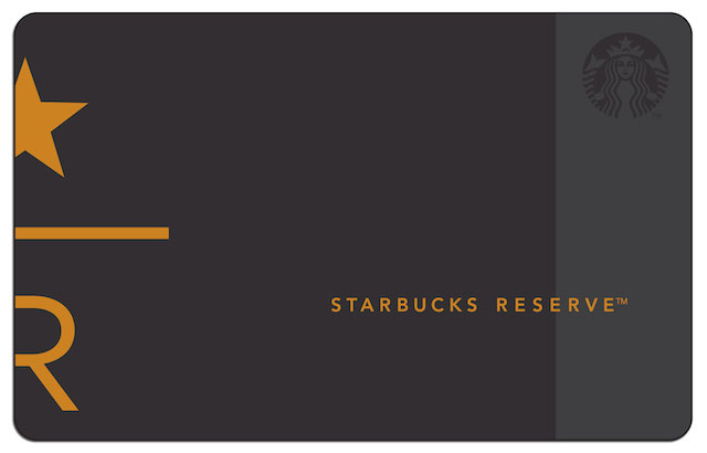 Starbucks Reserve Card